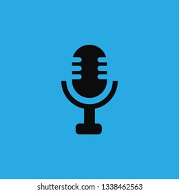 microphone icon vector