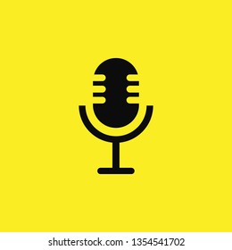 microphone icon vector