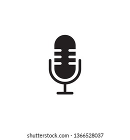 microphone icon vector
