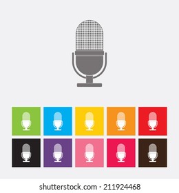 Microphone icon - Vector