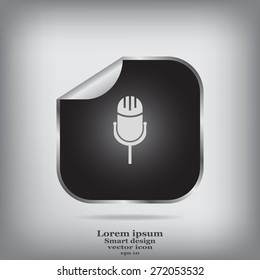 Microphone Icon- Vector