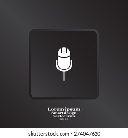 Microphone Icon- Vector