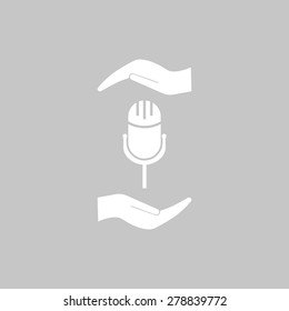 Microphone Icon- Vector