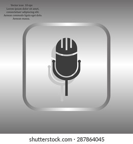 Microphone Icon- Vector