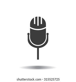Microphone Icon- Vector