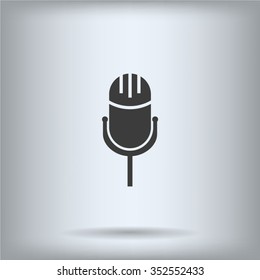 Microphone Icon- Vector