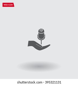 Microphone Icon- Vector