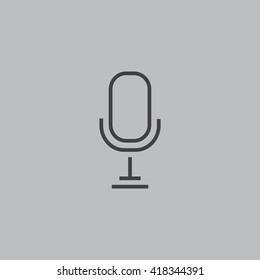  Microphone icon Vector