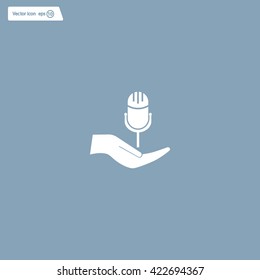 Microphone Icon- Vector
