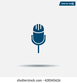 Microphone Icon- Vector