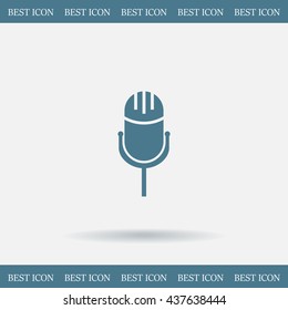 Microphone Icon- Vector