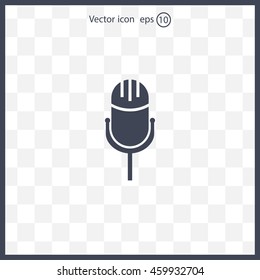 Microphone Icon- Vector