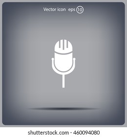 Microphone Icon- Vector