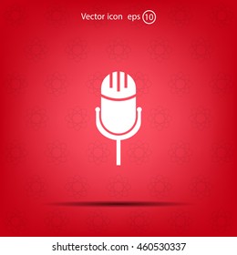 Microphone Icon- Vector