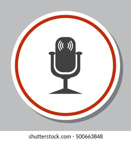 Microphone Icon Vector