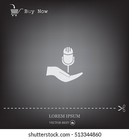 Microphone Icon- Vector