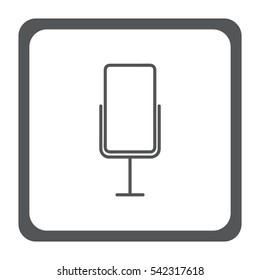 Microphone Icon, Vector