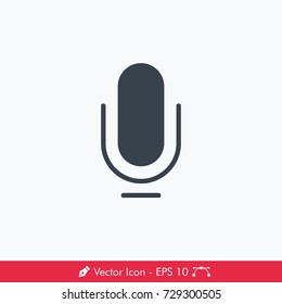 Microphone Icon / Vector