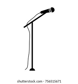 microphone icon vector