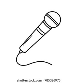 microphone icon vector
