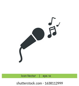 microphone icon vector design element vector eps10
