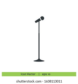 microphone icon vector design element vector eps10