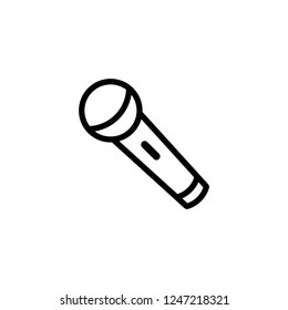 Microphone icon vector design template