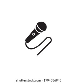 Microphone Icon vector Design Template illustration