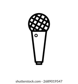 Microphone icon vector design templates simple and modern