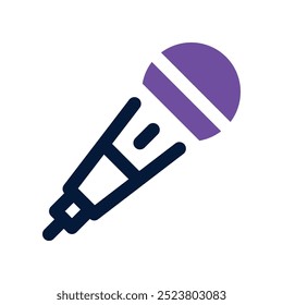 microphone icon. vector dual tone icon for your website, mobile, presentation, and logo design.