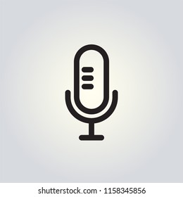 microphone icon vector EPS 10
