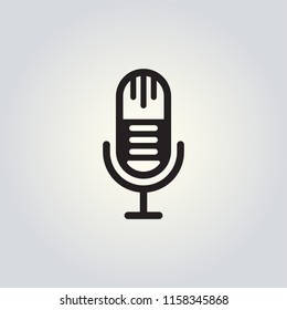 microphone icon vector EPS 10