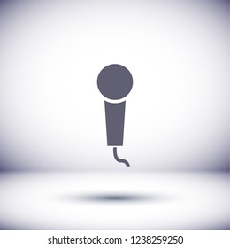 Microphone icon. Vector  Eps 10 