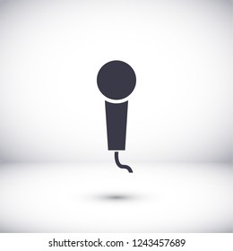 Microphone icon. Vector  Eps 10 