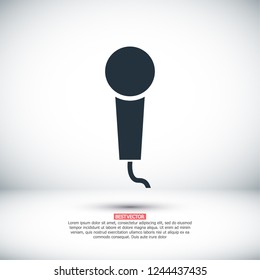 Microphone icon. Vector  Eps 10 