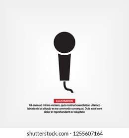 Microphone icon. Vector  Eps 10 