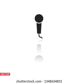 Microphone icon. Vector  Eps 10 