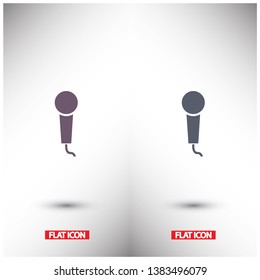 Microphone icon. Vector  Eps 10 