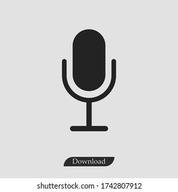 Mikrofon-Ikone-Vektor