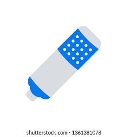 Microphone icon vector - Flat sign