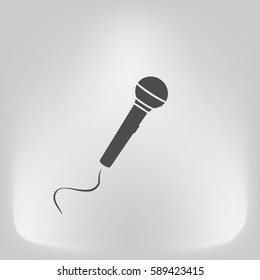Microphone Icon Vector Illustration