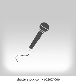 Microphone Icon Vector Illustration