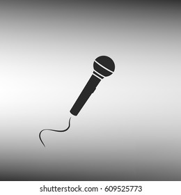 Microphone Icon Vector Illustration