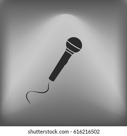 Microphone Icon Vector Illustration