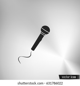 Microphone Icon Vector Illustration