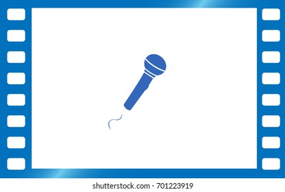 Microphone Icon Vector Illustration