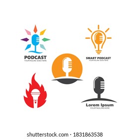 microphone icon  vector illustration design template