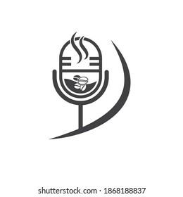 microphone icon  vector illustration design template