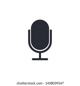Microphone Icon Vector Illustration Eps