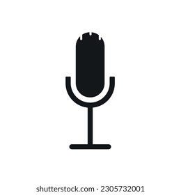 microphone icon vector illustration eps 10